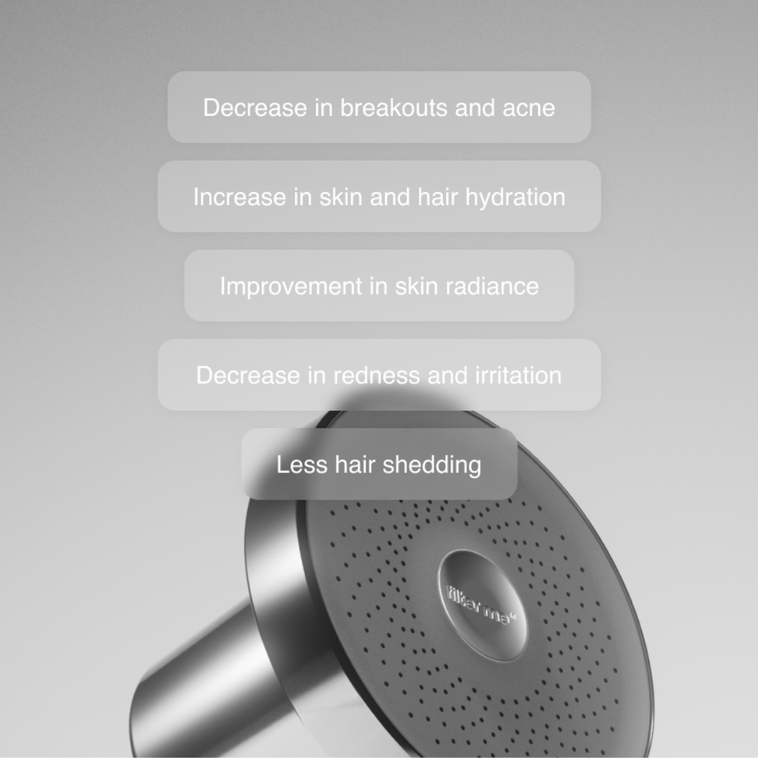 The filtered showerhead